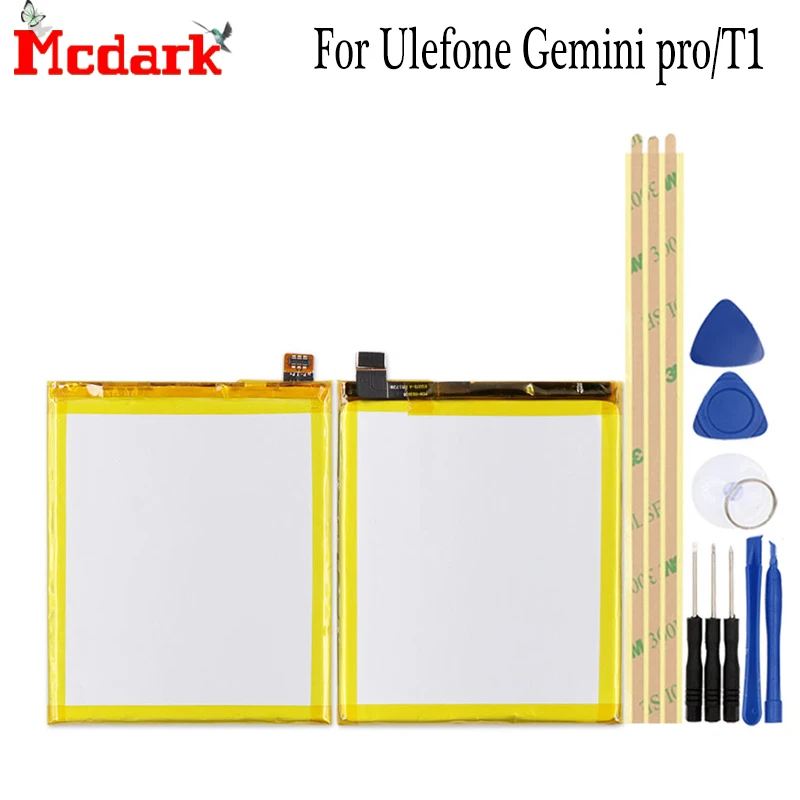 Аккумулятор Mcdark для Ulefone Gemini pro/T1 сменный аккумулятор большой емкости 3680 мАч