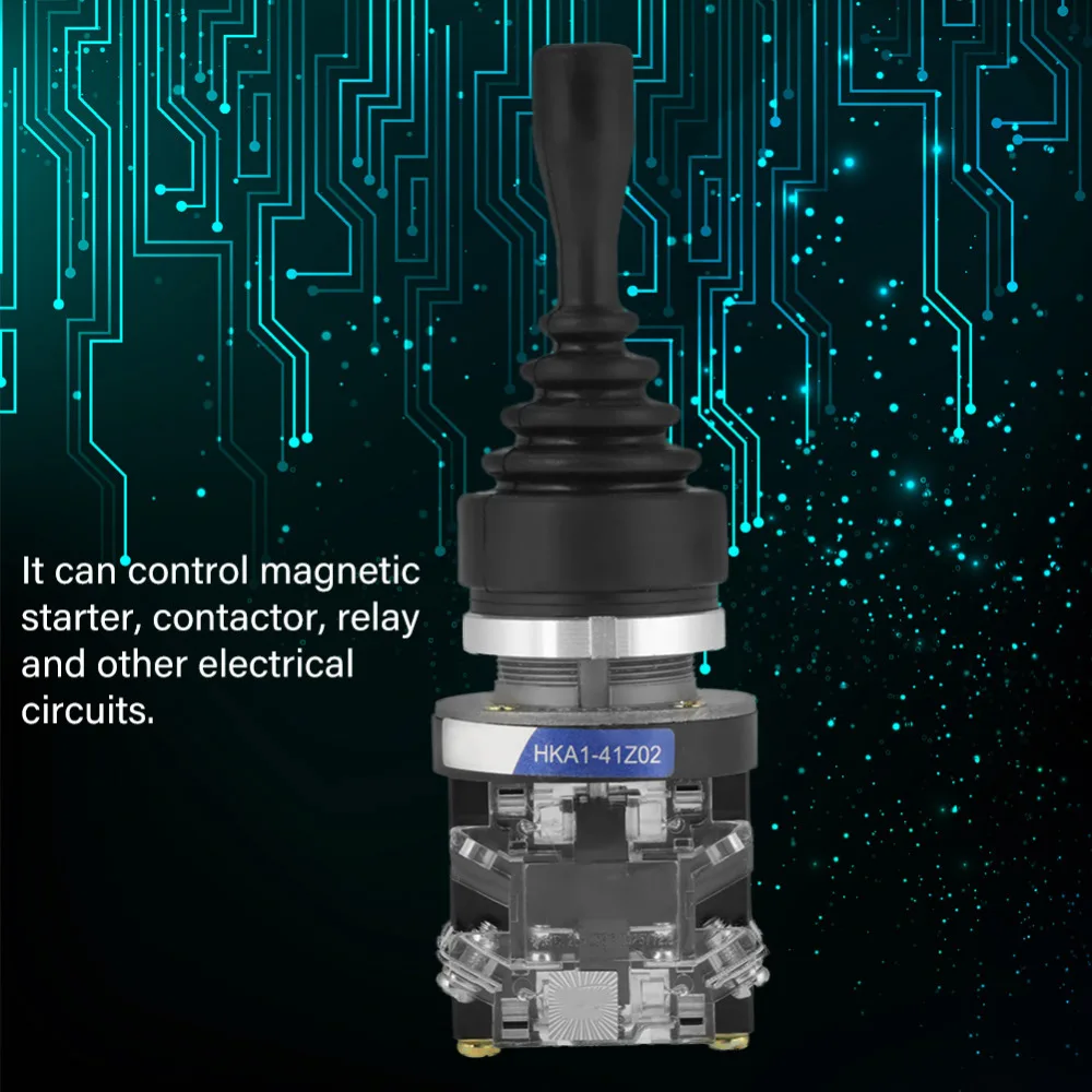 Лидер продаж 1 шт. AC380V 5A 2 позиции возврат мгновенная Joy Stick джойстик переключатель