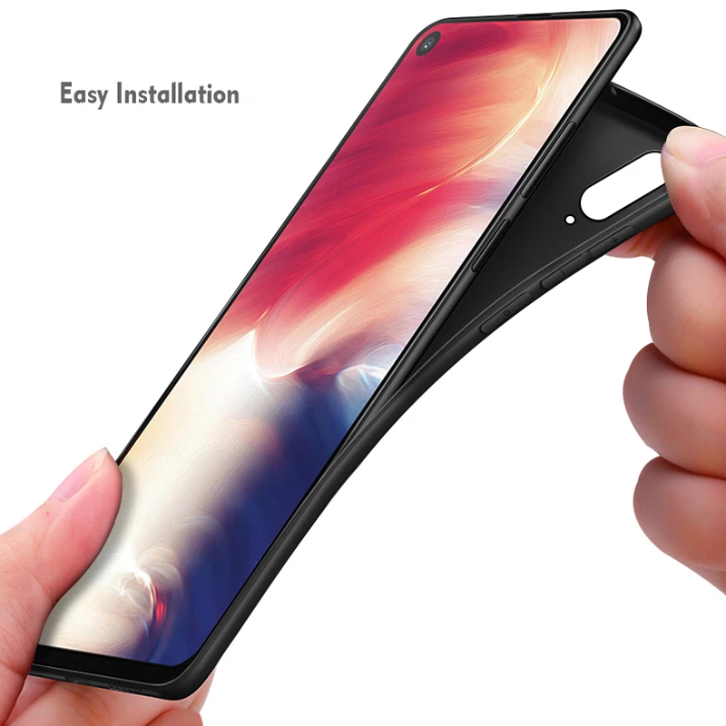 Мягкий чехол из ТПУ с принтом &quotдля samsung Galaxy S10 плюс Чехол для Note 8 9 A8 S7 туши