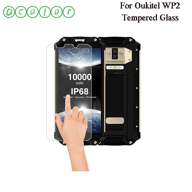 Ocolor для Oukitel WP2 закаленное стекло 6 0 ''Защитная стальная пленка Замена