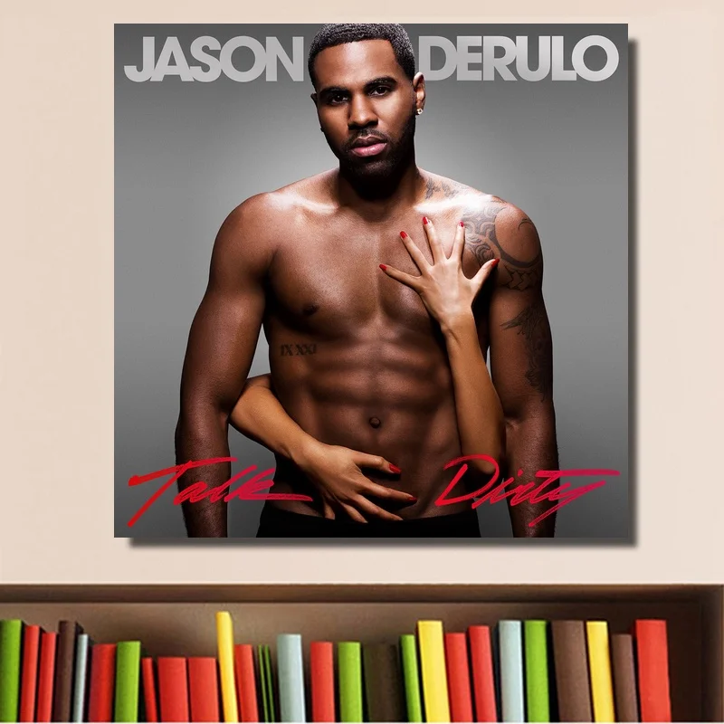 Jason Derulo Talk грязный музыкальный альбом Обложка постер печать на холсте настенный