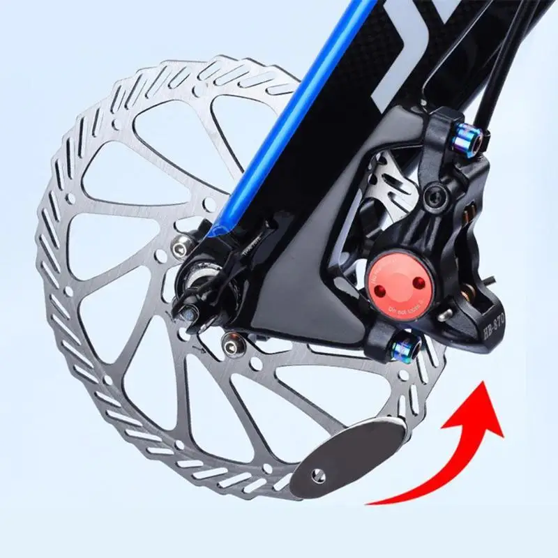 MTB Bicycle Disc Brake Pad Adjusting Tool Mounting Assistant Rotor Alignment Spacer Bike Repair Kits | Спорт и развлечения