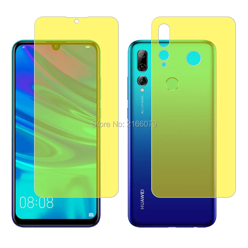 For Huawei P Smart Plus 2019 / Enjoy 9s 6.21&quot Soft TPU Front Back Full Cover Screen Protector Transparent Protective Film +Tools |