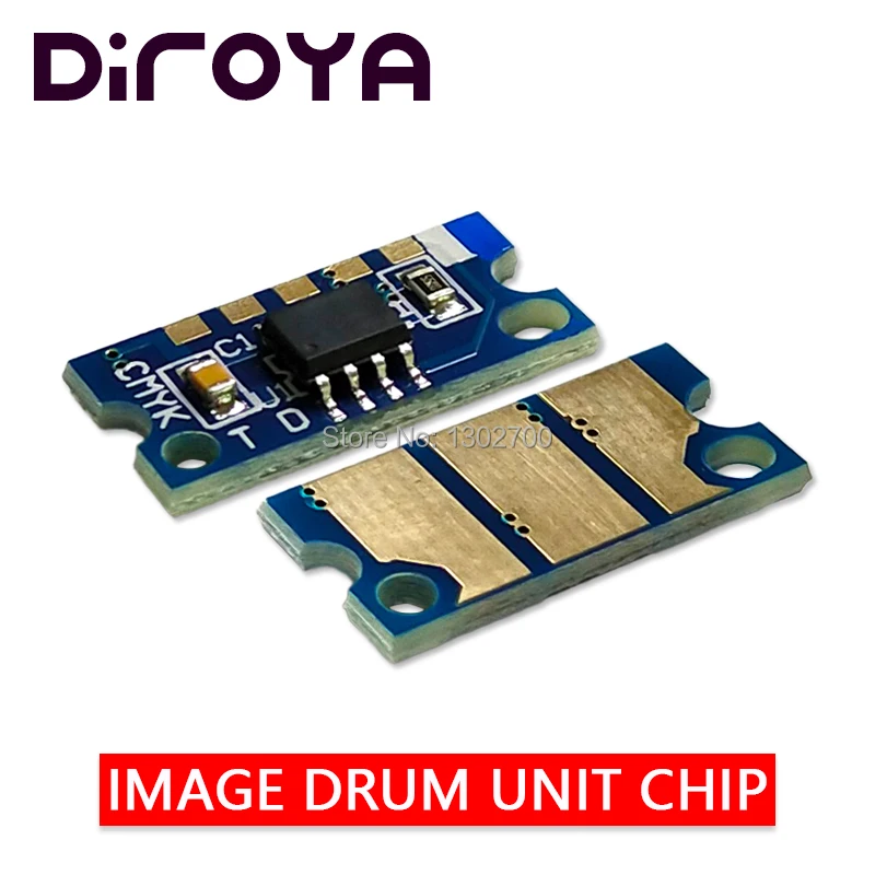 Евро IUP14K IUP14C IUP14M IUP14Y чип для блока формирования изображений Konica Minolta Bizhub C25 C35 C35P