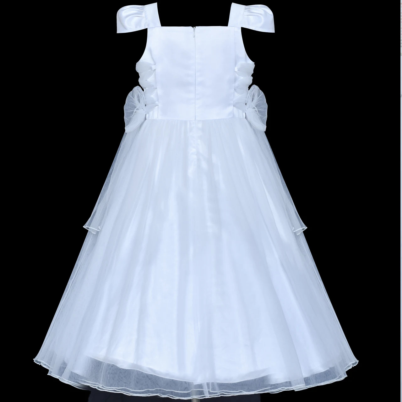 Flower Girls Dress White Sparkling Corset Pageant Vintage 2020 Summer Princess Wedding Party Dresses Kids Clothes Sundress | Детская