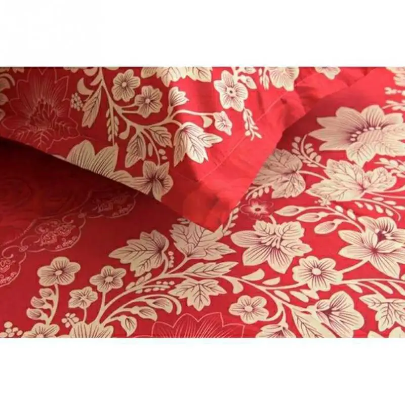 3 шт./4 шт. хлопок лист цветочный одеяло с принтом Обложка Постельное белье