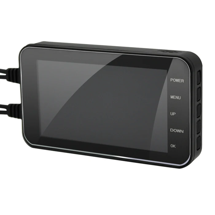 MT003 Автомобильный видеорегистратор для мотоцикла 1080P HD 160 градусов с двумя