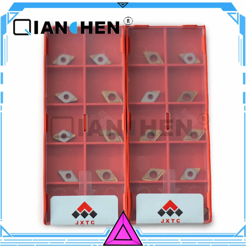 Оригинальные JXTC DCMT070208 HM JT1225 DCMT070204 (10 шт./лот) режущие инструменты из карбида