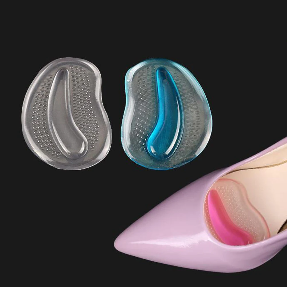 Горячая Распродажа 1 пара гелевых силиконовых подушечек для ног вставки женских