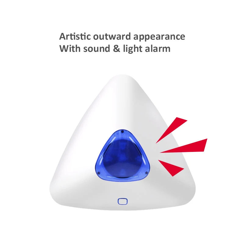 Беспроводная внутренняя Стробоскопическая сирена для WIFI GSM сигнализации|horn|horn