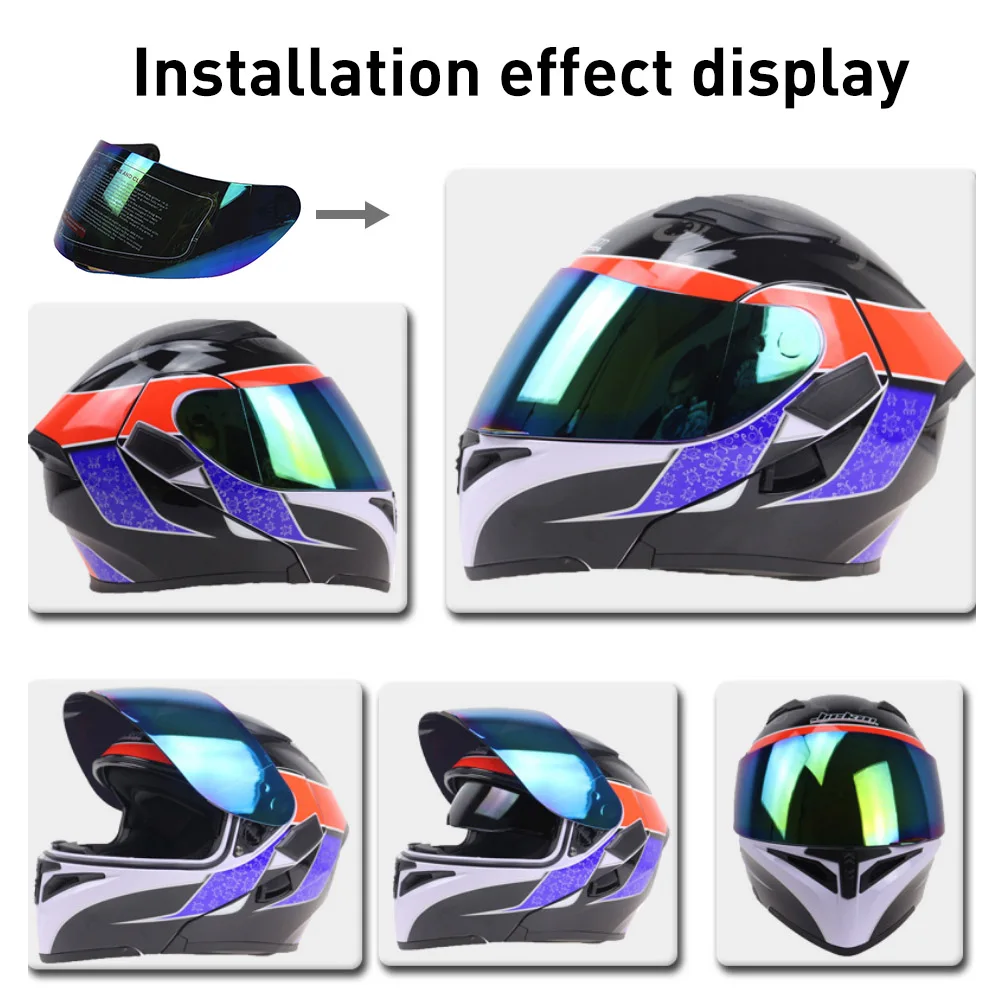 Anti-scratch Full Face Shield UV Motorcycle Helmet For 316 902 AGV K5 K3SV | Автомобили и мотоциклы