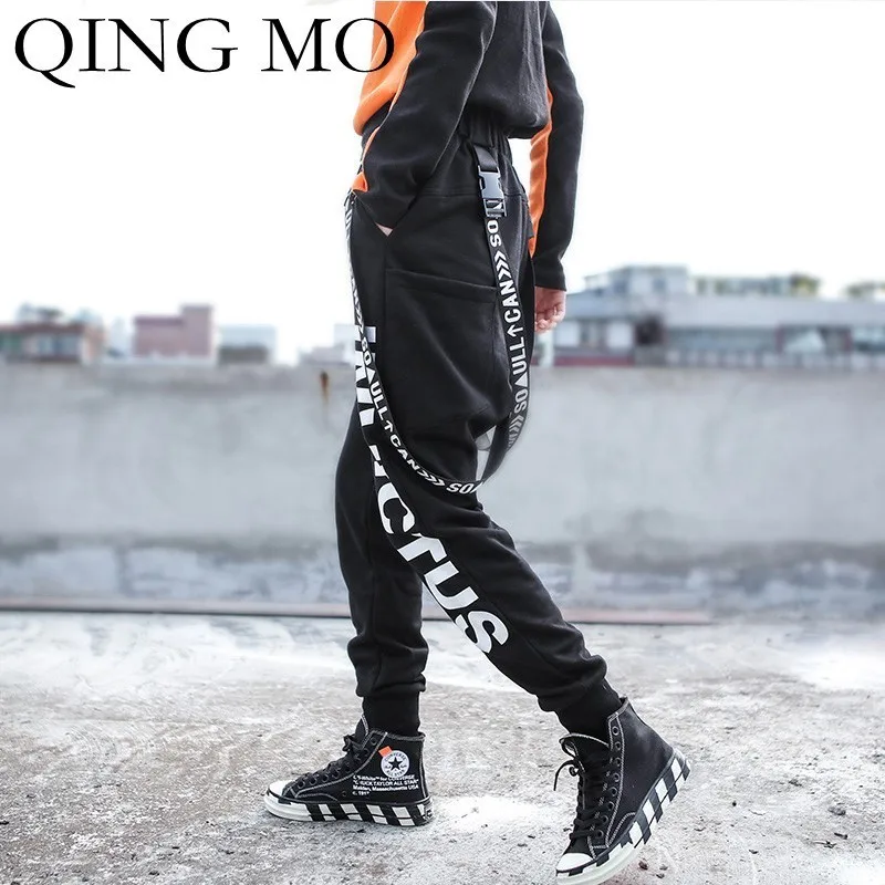 QING MO/штаны в стиле хип хоп для женщин плюшевые весенние спортивные брюки с