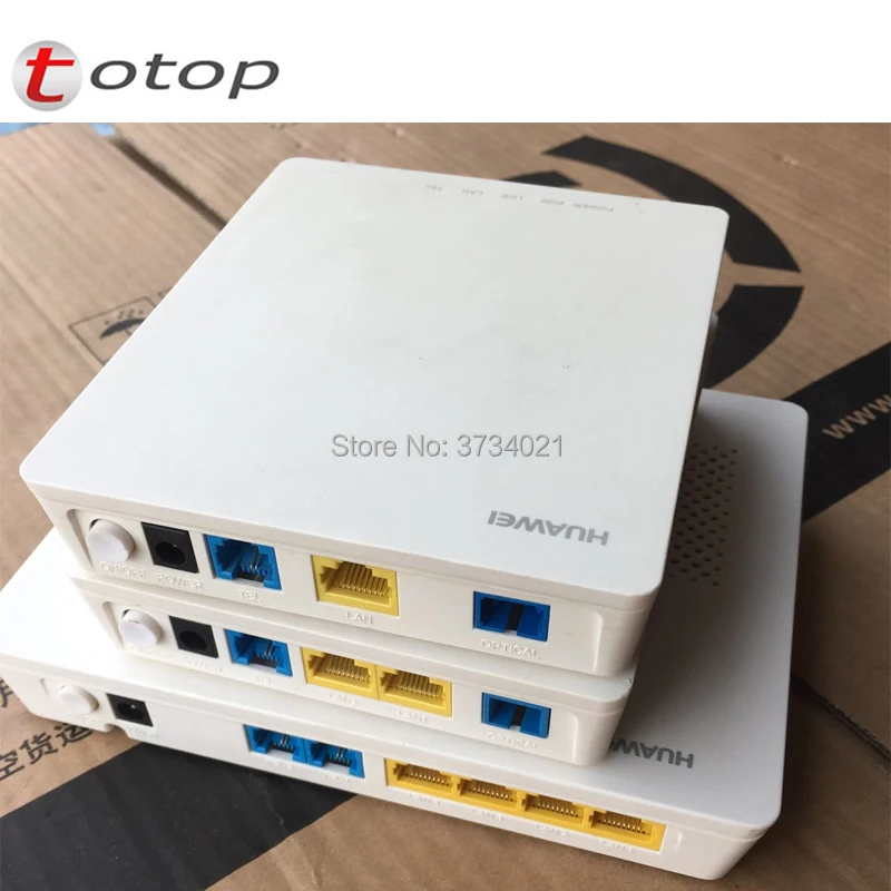 Подержанный Huawei HG8311 GPON ONU ONT с 1LAN + 1POT применяется в режиме FTTH H.248 и SIP double protocl
