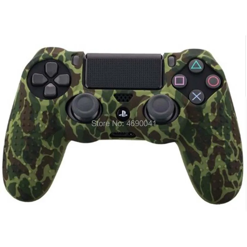 Мягкий силиконовый резиновый чехол 1 шт. защитный для геймпада Play Station Dualshock 4 PS4 DS4