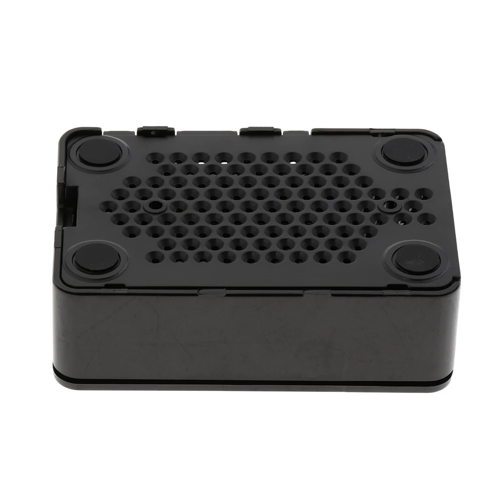 Защитный чехол/коробка/корпус для Raspberry Pi Модель B/B +/2/3 черный|Корпуса