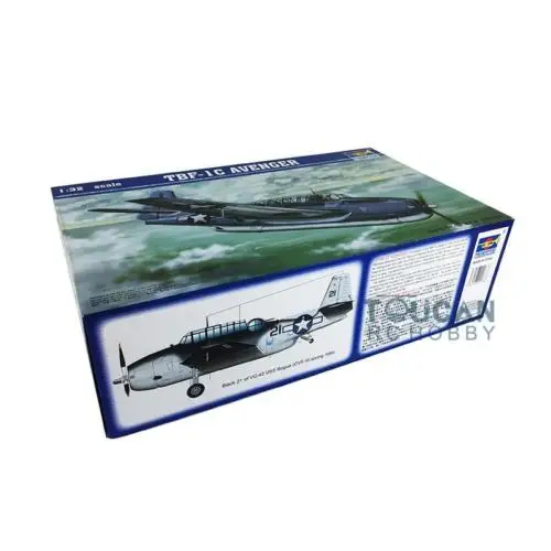 В наличии США Trumpeter 02233 1/32 масштаб TBF-1C Мститель пластик атака самолета Модель