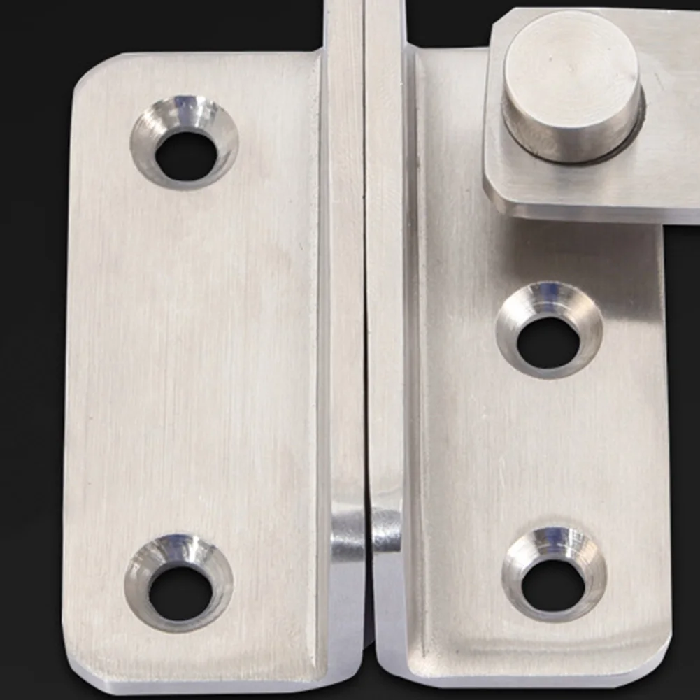 45 * мм 40 мм/62*52 серебро Нержавеющая сталь Дверная защелка раздвижной замок болт