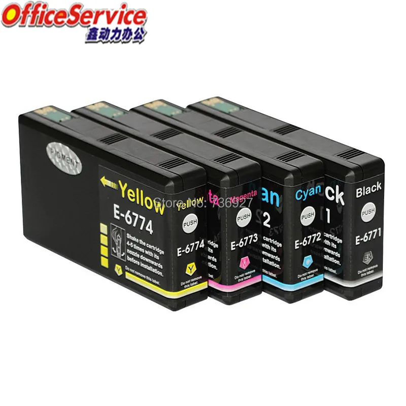 Совместимый чернильный картридж T6771 T6781 для Epson WP 4011 4091 4511 4521 4531 4592 4092