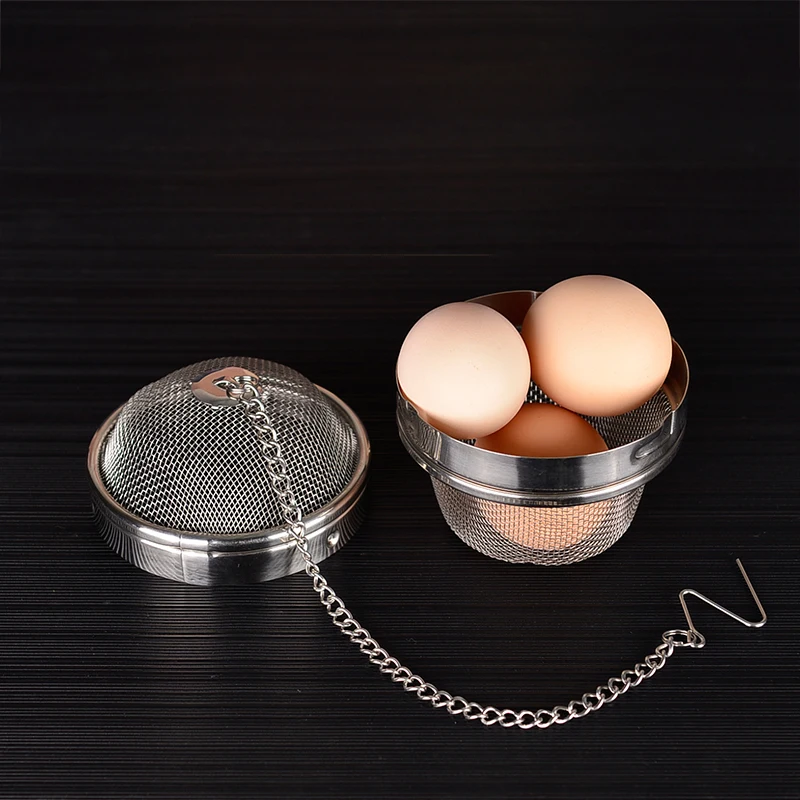 12 шт. 304 нержавеющая сталь приправа рассол шар чай фильтр вареная свиная тушеная