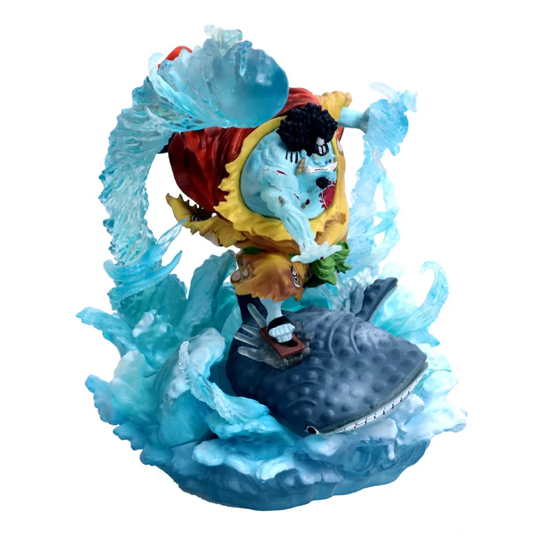 21 см One Piece ущерб от войны Джинбей ПВХ Фигурки игрушки одна деталь обувь для