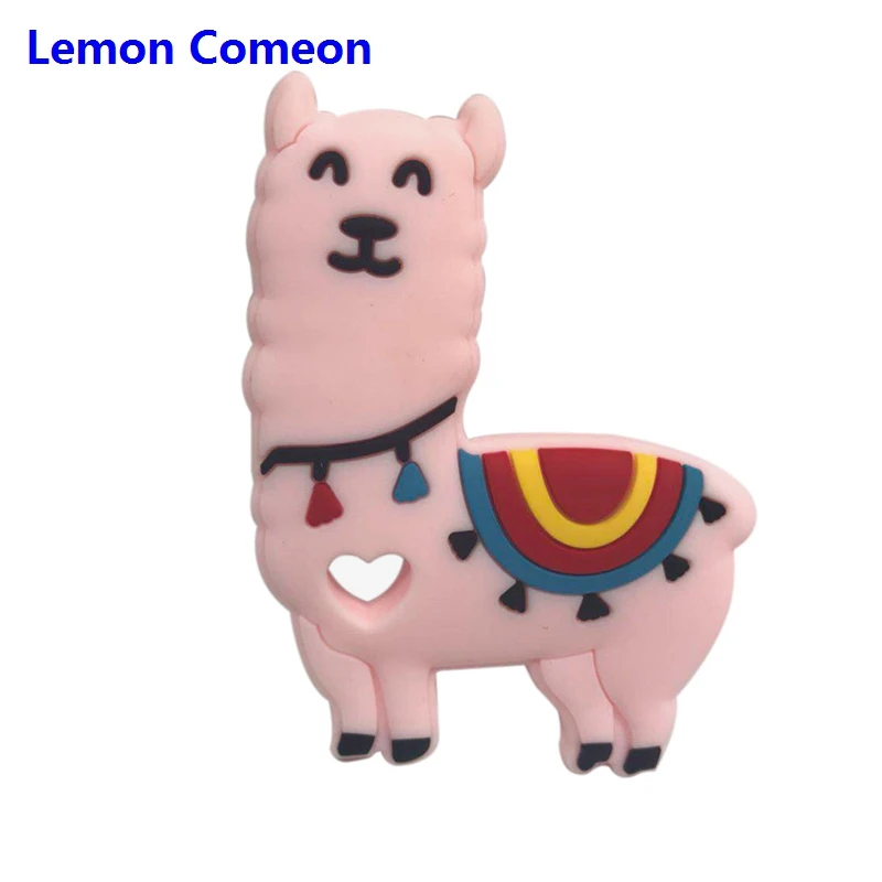 Lemon Comeon 1 шт. детский Прорезыватель для зубов с рисунком Овцы силиконовый
