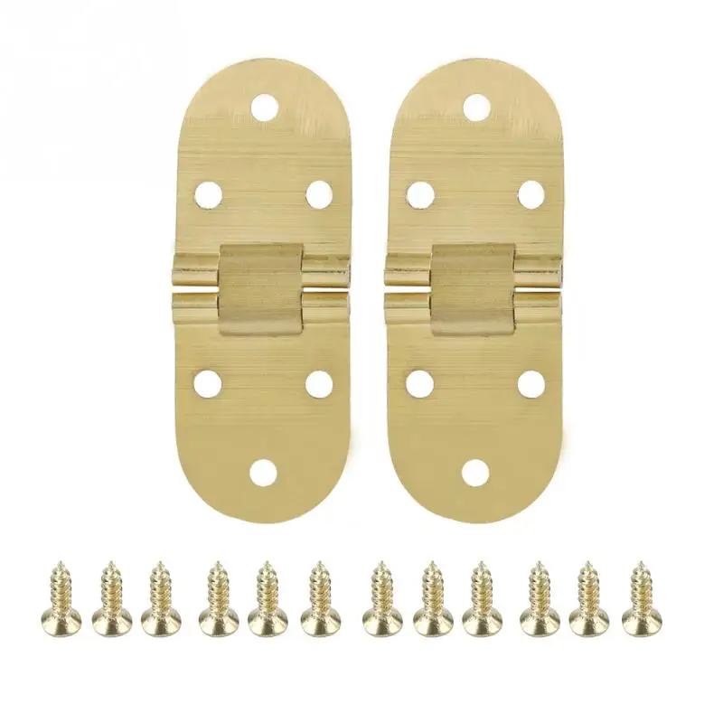 2 шт./компл. 90 градусов мебельные откидные петли из цинкового сплава складные