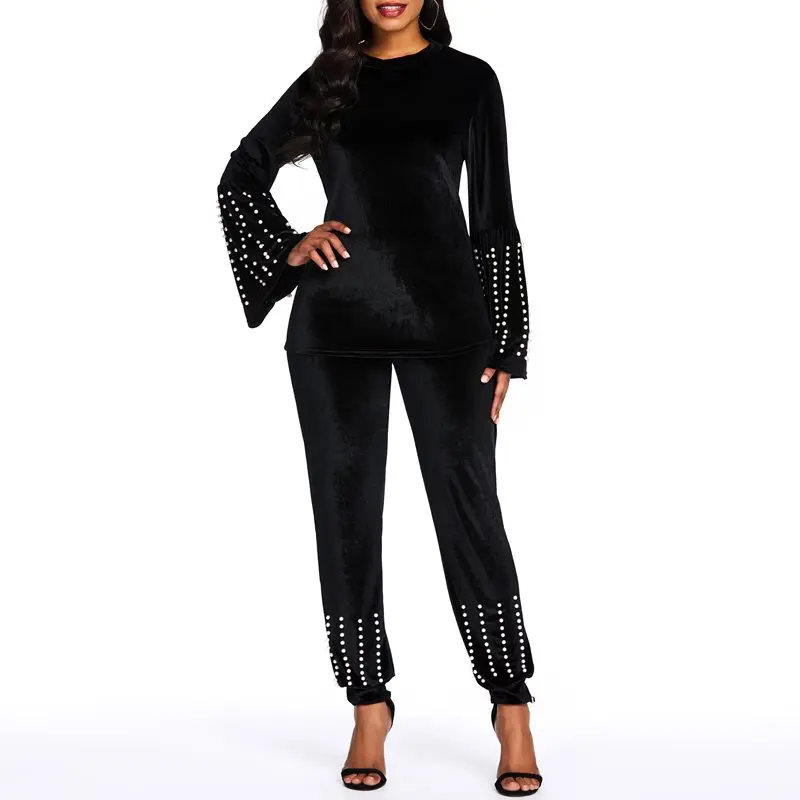 Женские Костюмы элегантные панк OL женские черные весенние толстовки карандаш