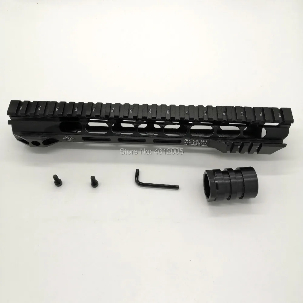 12 дюймов тактический MLOK трубчатое цевье супер тонкий ar 15 Handguard Quad Rail для M4