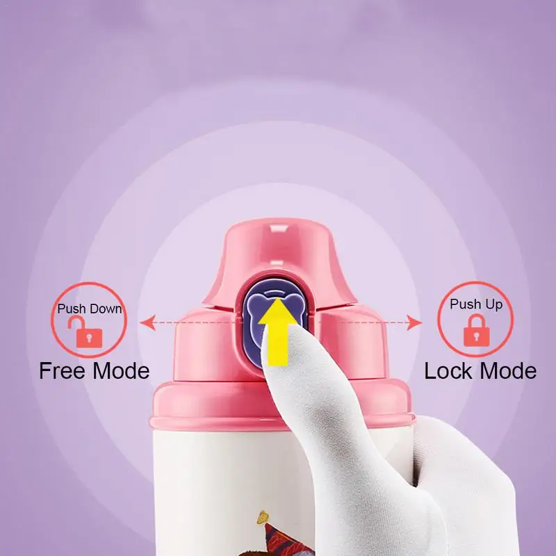 Белая овца мультфильм шаблон термос чашка Вакуумная Snug колбы Лабораторные для