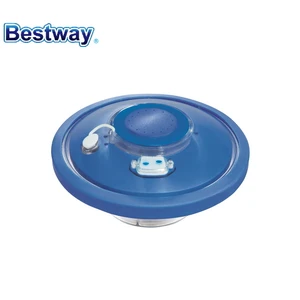58493 Bestway 3 цвета 3-Mode светодиодный светильник для фонтанов поплавкового бассейна, водостойкая лампа для бассейна, светильник Li Battery, диаметр 2,43 м Ht 1,52 м
