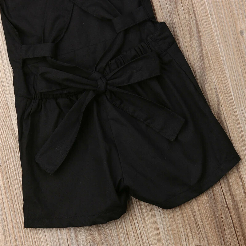 

Toddler Kids Baby Girl Flower Romper Short Pants Jumpsuit Clothes toddler baby girl solid backless romper jumpsuit