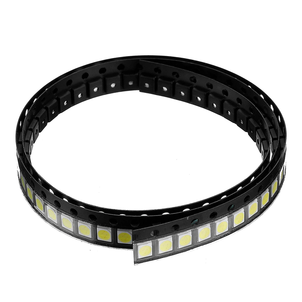 CLAITE 100 шт 2835 1 Вт белый SMD SMT Светодиодные лампы бусины для полосы света|Подвесные
