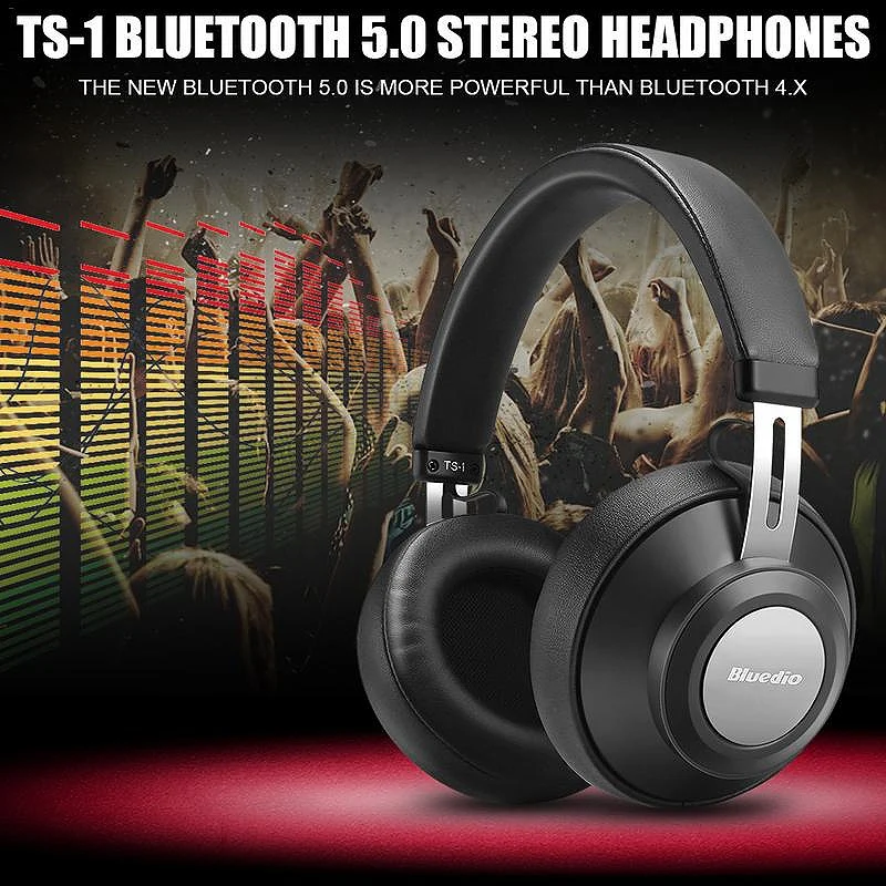 Bluedio Ts 1 Bluetooth 5 0 музыкальные наушники стерео игровая гарнитура наушники|Наушники
