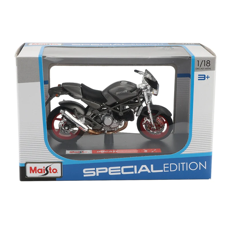 Модель мотоцикла Maisto 1:18 игрушечный Ретро гоночный автомобиль внедорожный Монстр