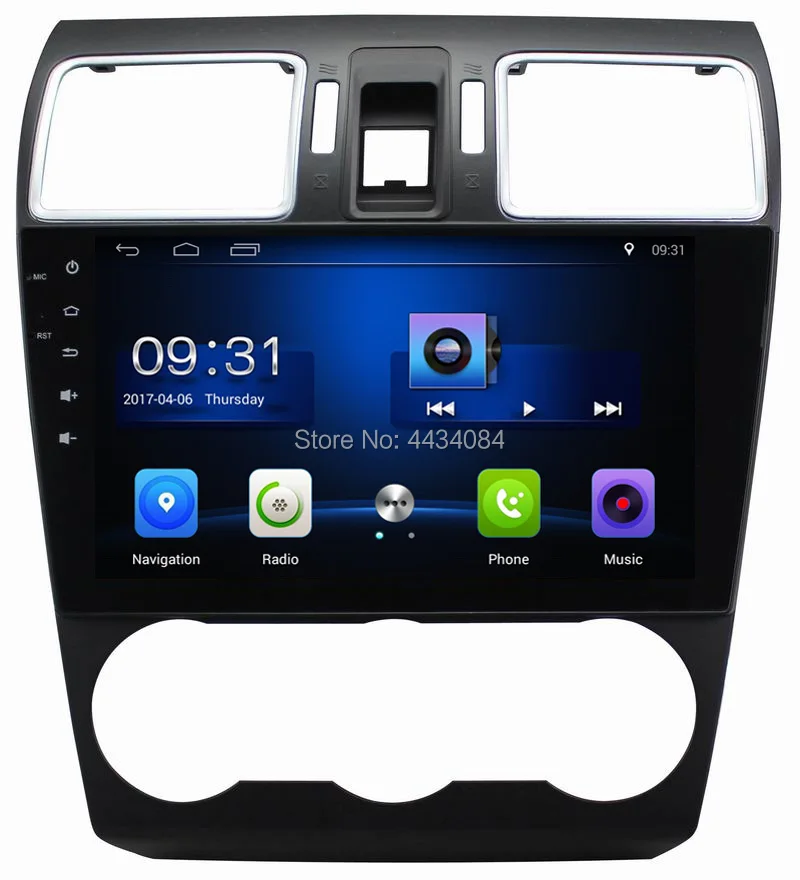 Ouchuangbo головное устройство для автомобиля видео gps стерео Subaru Forester 2015 Поддержка USB