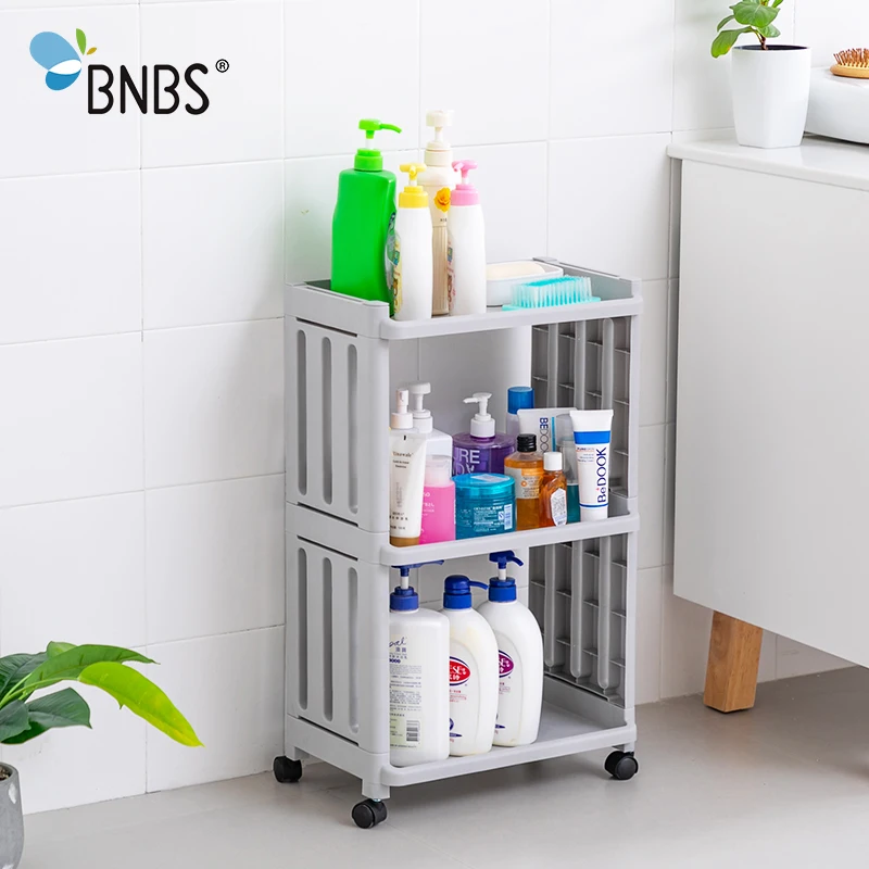 BNBS Ванная комната Организатор многослойный держатель полка полотенца стеллаж