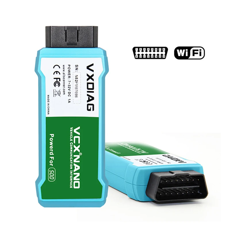 Автомобильный диагностический инструмент Vxdiag Vcx Nano для Land Rover 2 в 1 Wifi версия Sdd V155 |