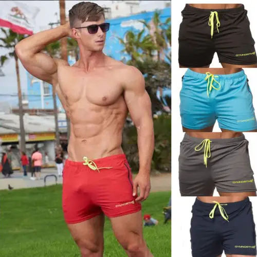 

US Men Board Shorts Quick Dry Fitness Trunks Beach Shorts