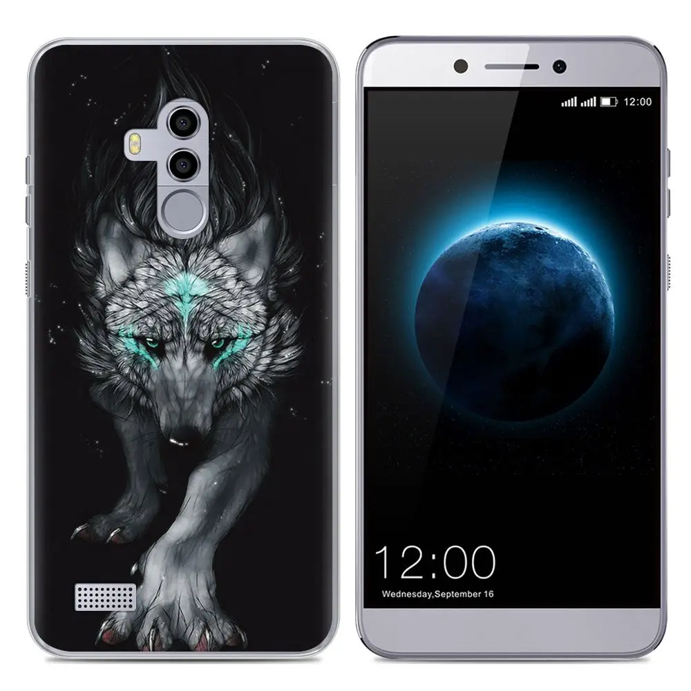 Shockproof Phone Case For Leagoo T8S 5.5-inch Cute Cartoon Fashion Design TPU Silicone Cover |