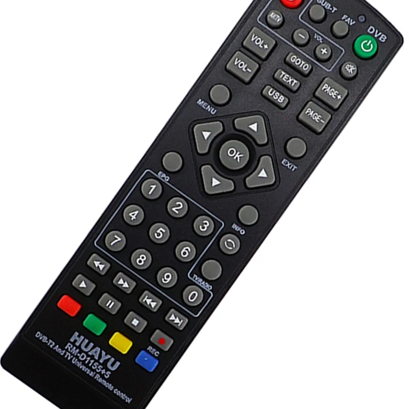Универсальный пульт дистанционного управления для телевизора HUAYU Dvb-T2 Rm-D1155
