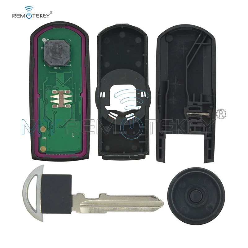 Remtekey SKE13E 01 новая модель смарт ключ 2 кнопки 434 МГц для Mazda 3 6 Axela Atenza 2014 2015 2016 2017|Ключ