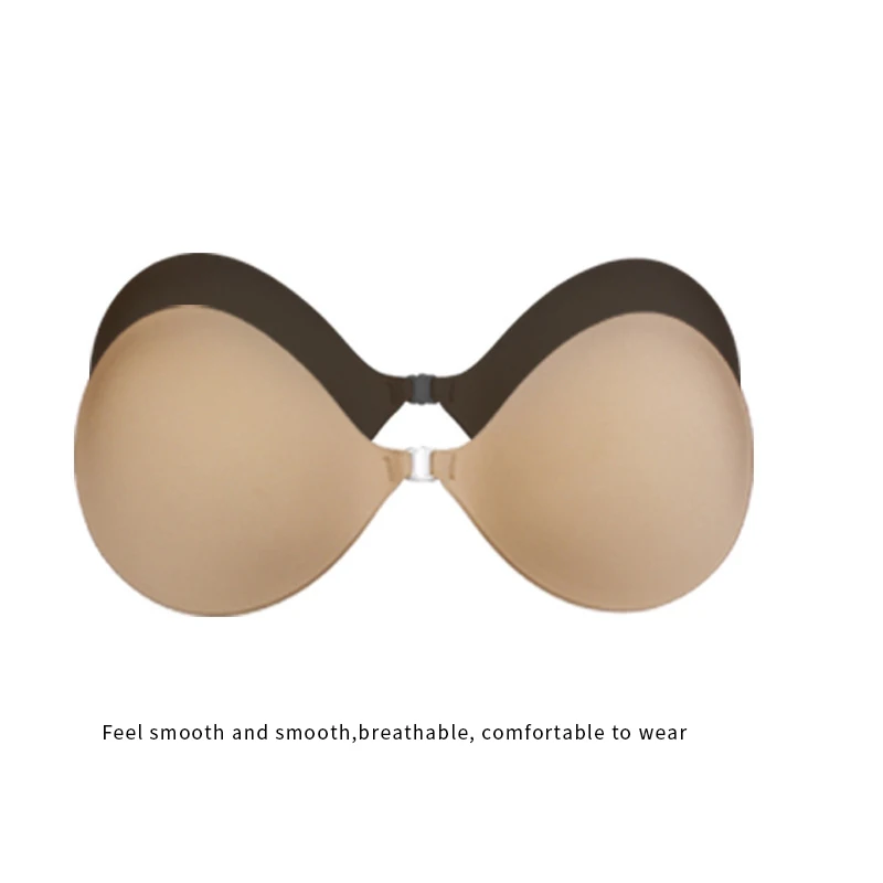 Невидимый бюстгальтер puch up soutien gorge sans bretelle клейкий без бретелек липкий с открытой