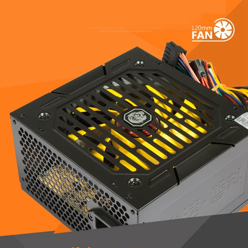 140 260V Max 500W блок питания для компьютера Pc Cpu 12V 20 + 4 pin 120Mm Silent Fan Pcie E Sata адаптер Intel Amd