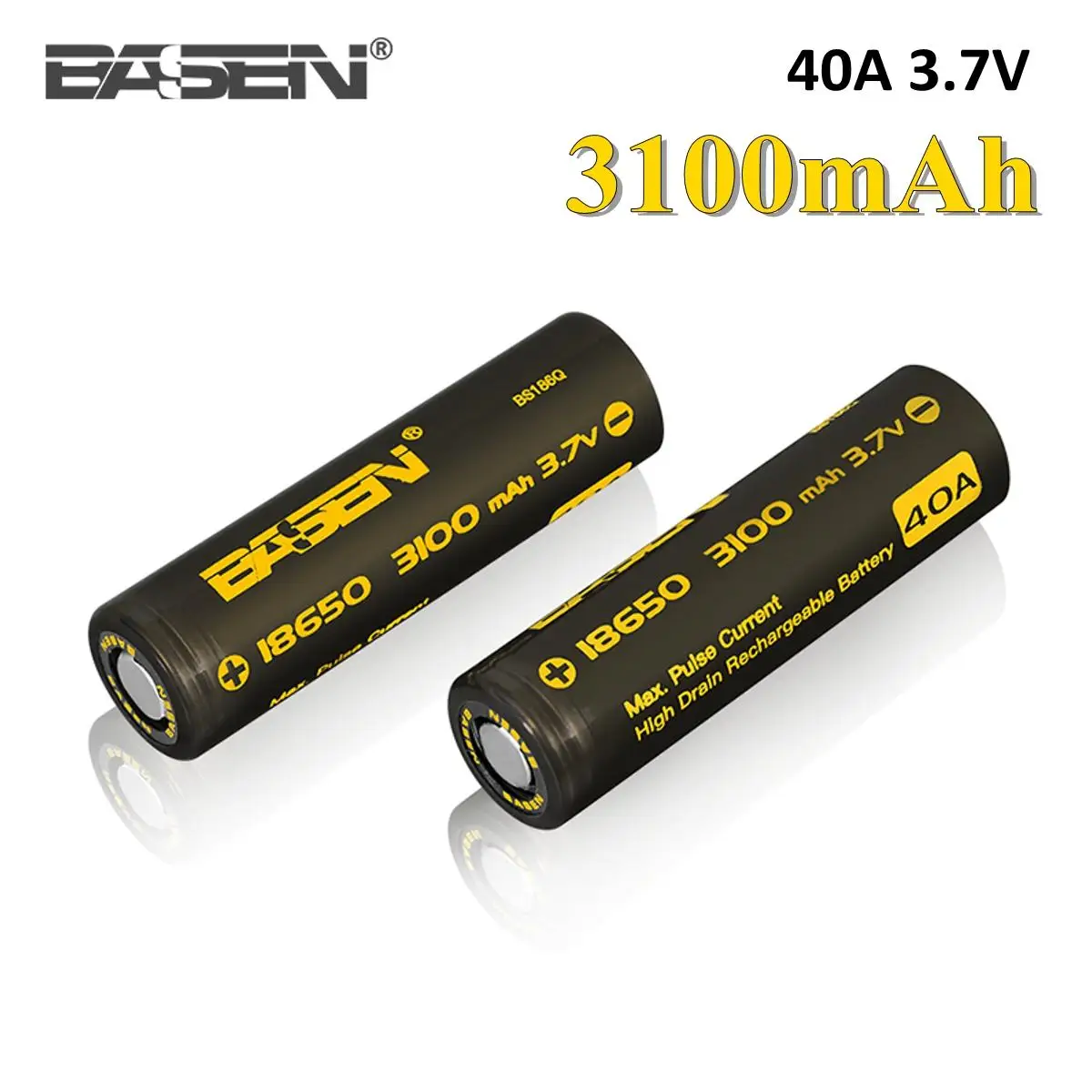 2X18650 Basen батарея литий ионная cvell 3 7 V 3100 mAh/40A/50A 3200 mAh/40A 3500 mAh/30A более высокая емкость