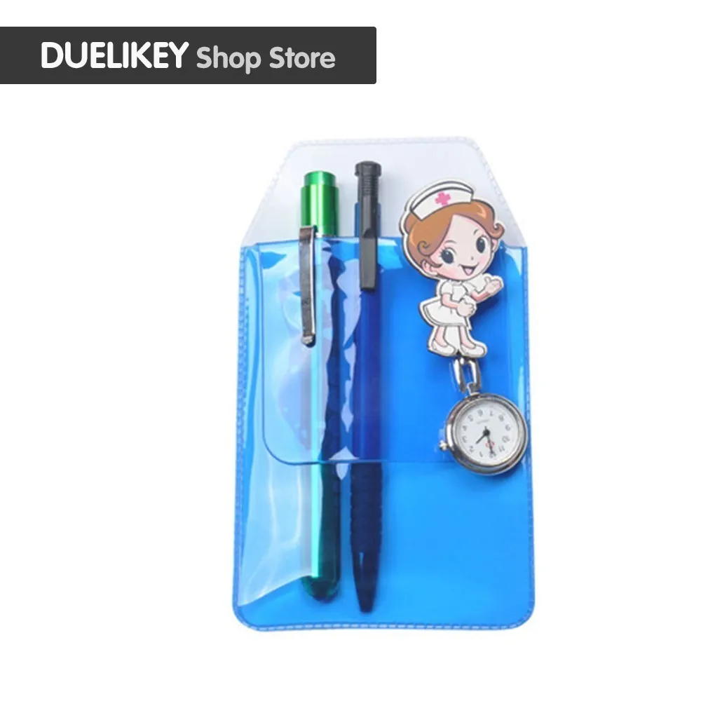 Convenientcarrying scrub transparent practical PVC material doctor bag nurse special pen insert leak-proof hospital supplies | Канцтовары
