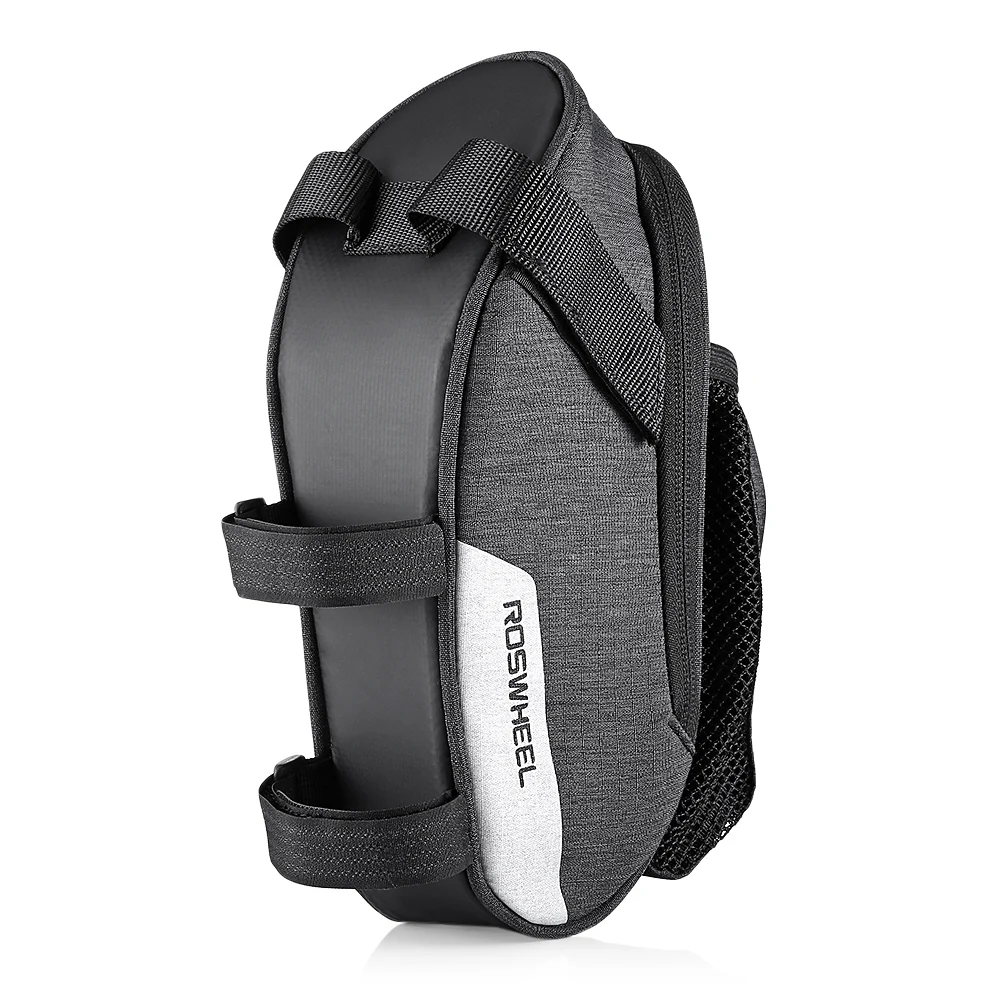ROSWHEEL 131464 велосипедное седло сумка с карманом для бутылки воды Прочный 300D 1.8L