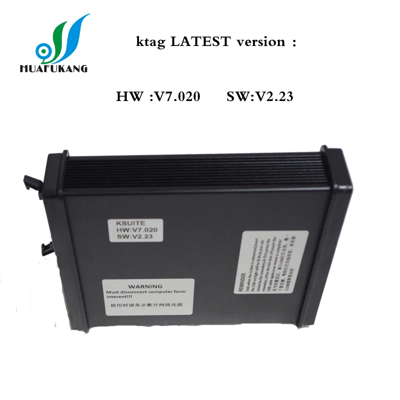 Последняя версия V2.23 KTAG ECU программирующий инструмент Master Version прошивка V7.020 с