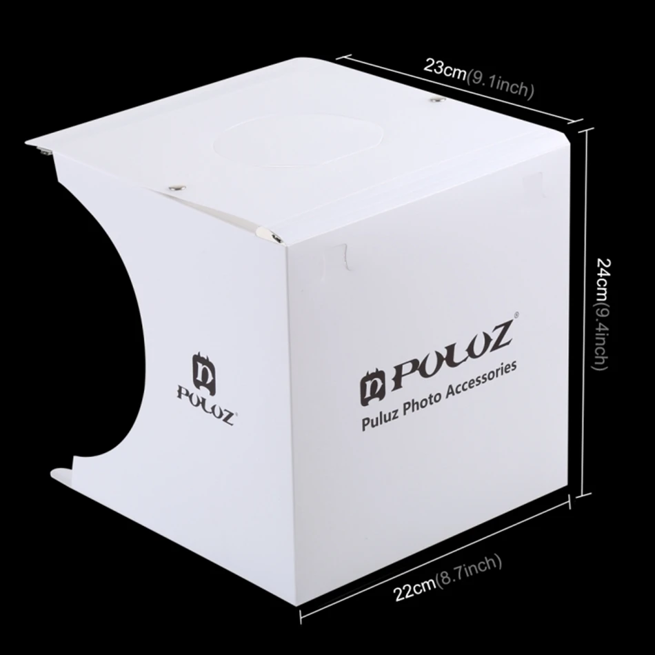 PULUZ PU5137 Фотостудия Мини 2LED панели складные фотографии Лайтбоксы Настольный