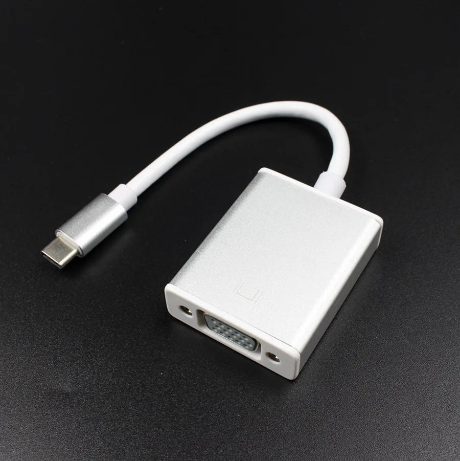 20 шт. USB 3 1 Type C для женщин VGA Кабель адаптер Macbook 12 дюймов Pixel Lumia 950XL|Кабели VGA| |