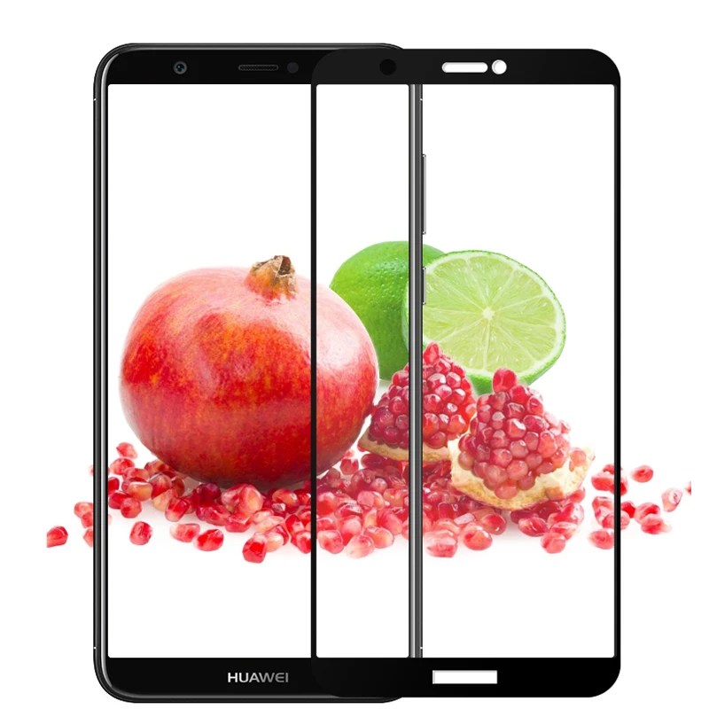 Закаленное стекло с полным покрытием для Huawei P Smart 2019 Защита экрана Huwei Y9 2018 Y3 Psmart